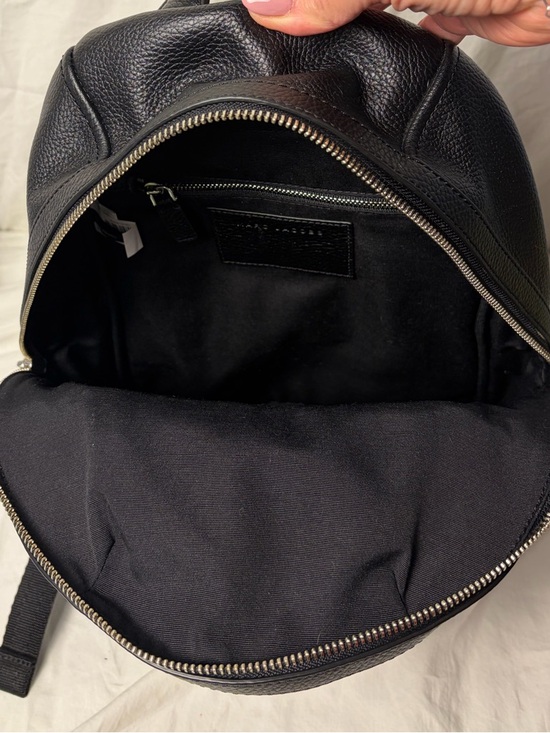 Marc Jacobs Large Biker Backpack – Black Pebbled Leather - Picture 9 of 9